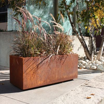 corten steel flower pots corten steel flower pots