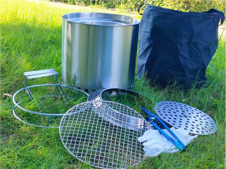 15 Inch SOLO Stove With Grill