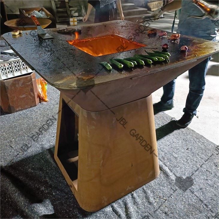 Barbecue With Gas Stove