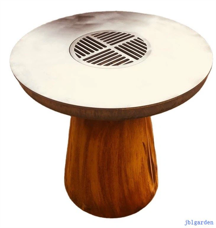 EXCLUSIVE GARDEN GRILLS OUT OF CORTEN STEEL