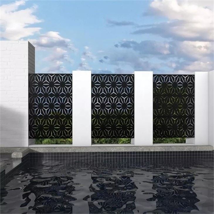 Garden Fence Metal Panels