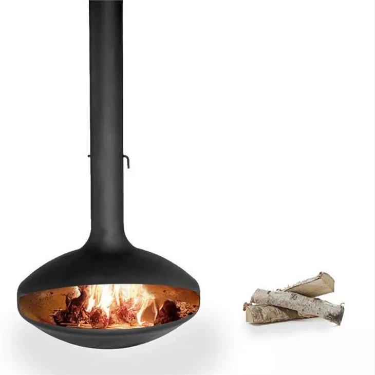 Indoor Hanging Fireplace
