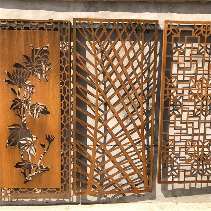 Metal Privacy Panel Decorative