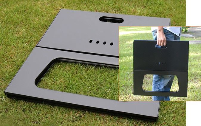 Multi-person X-type Folding Barbecue Grill