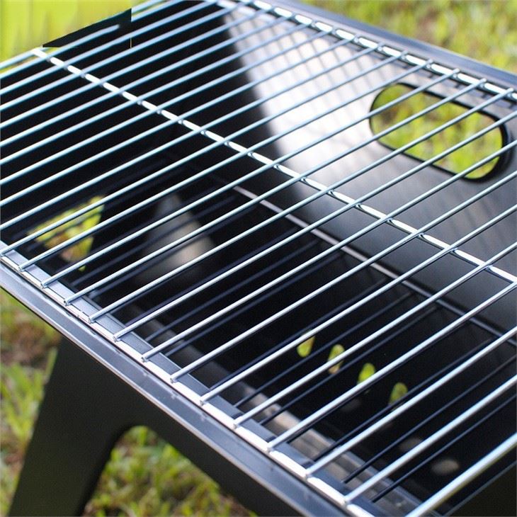 Multi-person X-type Folding Barbecue Grill