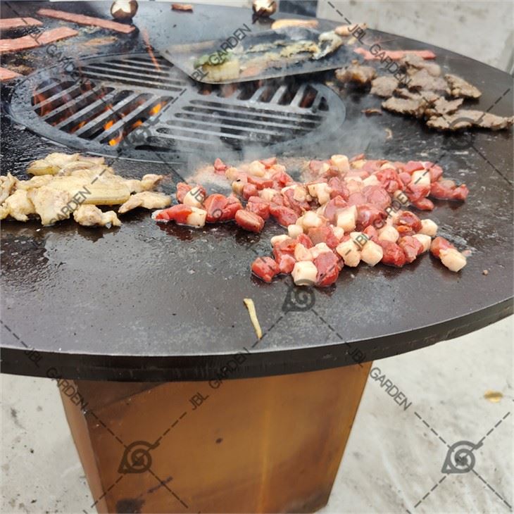 Orten metāla BBQ bārbekjū grils