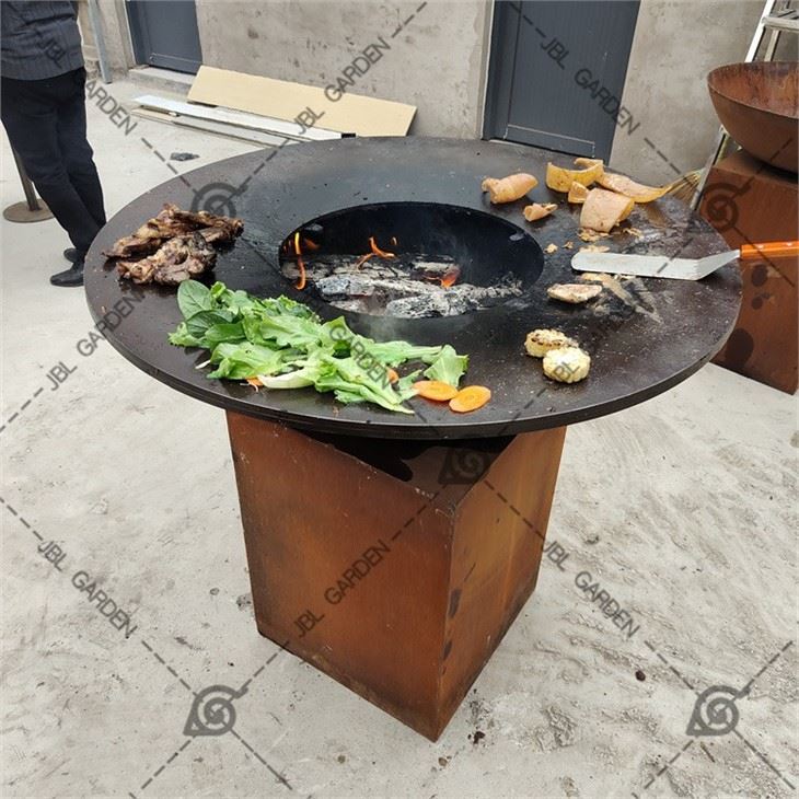 Orten Metal BBQ Barbecue Grill