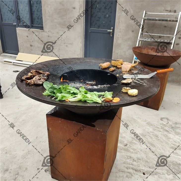 Orten Metal BBQ Barbecue Grill