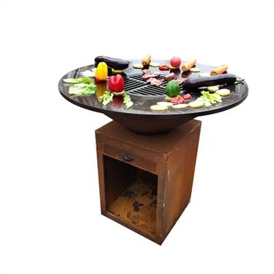 Amazon visvairāk pārdod Corten Steel Fire Pit bārbekjū