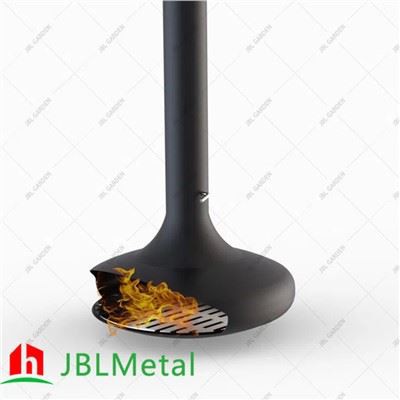 Melns piekaramās malkas deglis