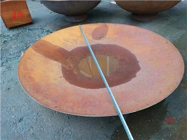 Trauku stādītājs - Corten Steel