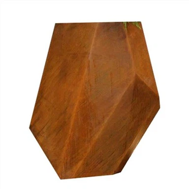 Corten tērauda puķu podi un stādītāji