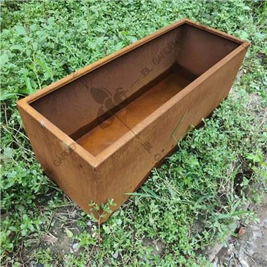 Corten lielie tērauda stādītāji