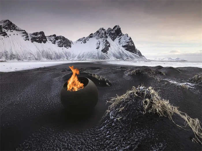Bubble Bonfire Fire Pit