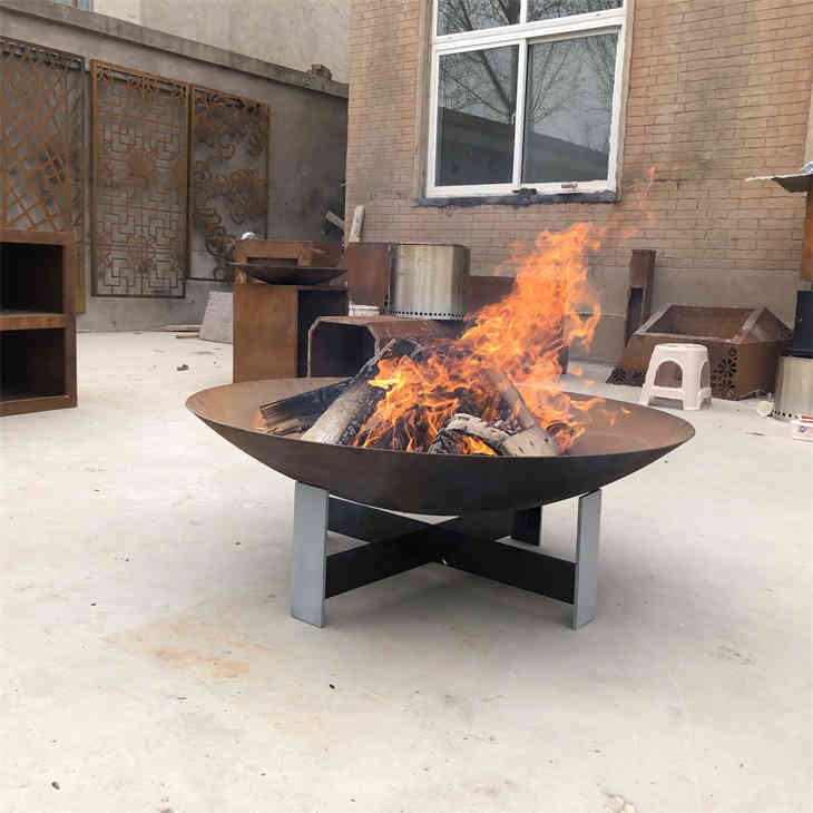 Corten Steel Fire Pit Fire Bowl best