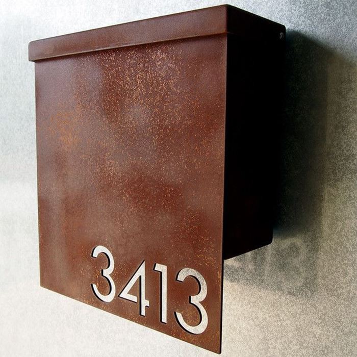 Corten tērauda pastkastīte
