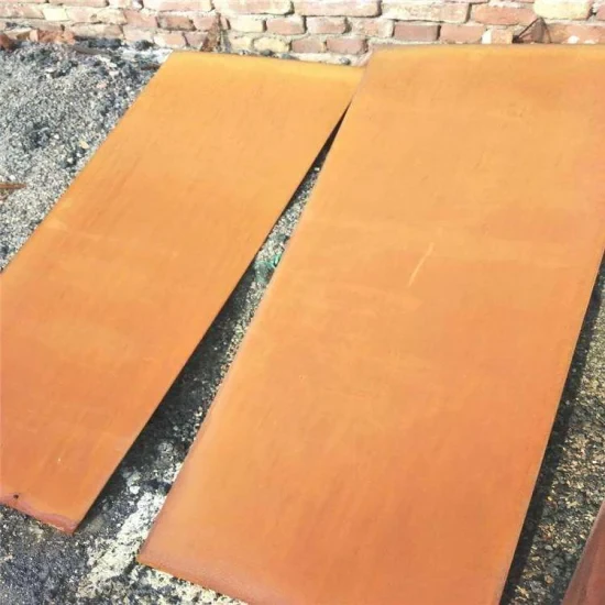 Corten tērauda plākšņu kategorijas un izmēri