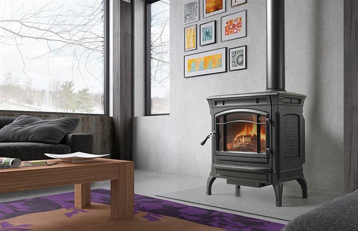 Free-standing Wood Burning Fireplace Stove