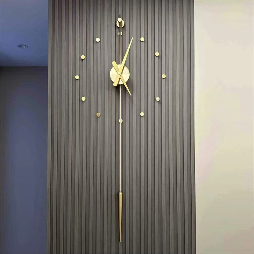 Metal Home Wall Clock Decoration