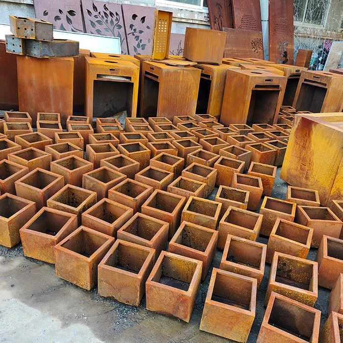Metāla āra koku podi Puķu pods