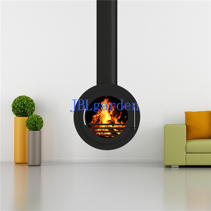 Modern Villa Roof Ceiling Wood Fireplace