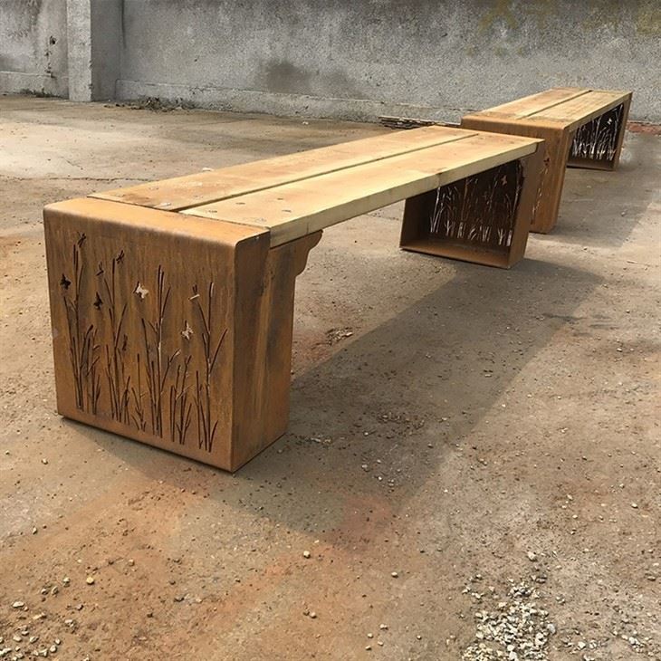 Outside Bench Without Backrest