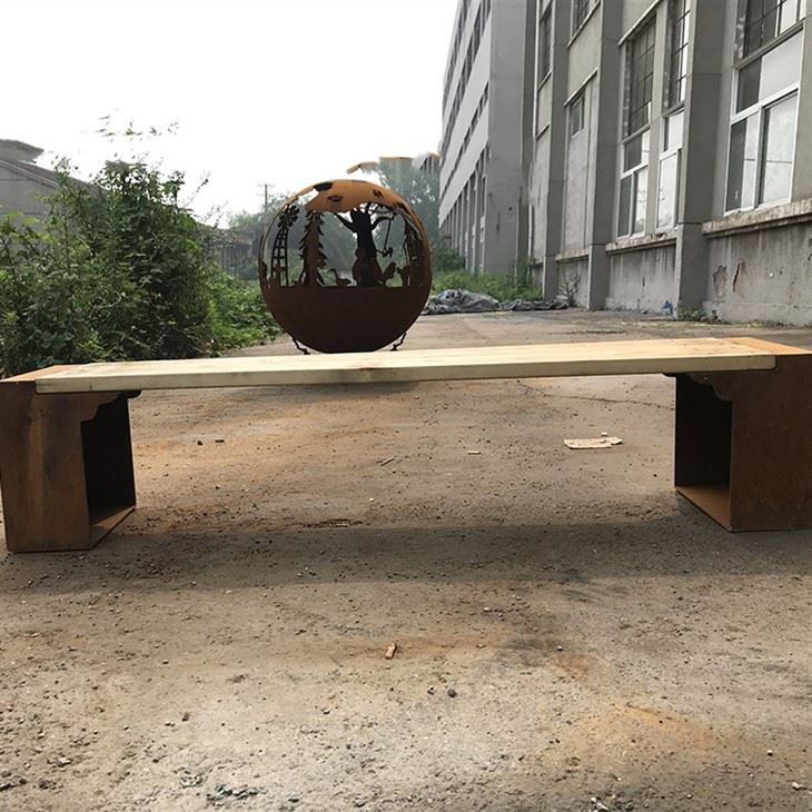 Outside Bench Without Backrest