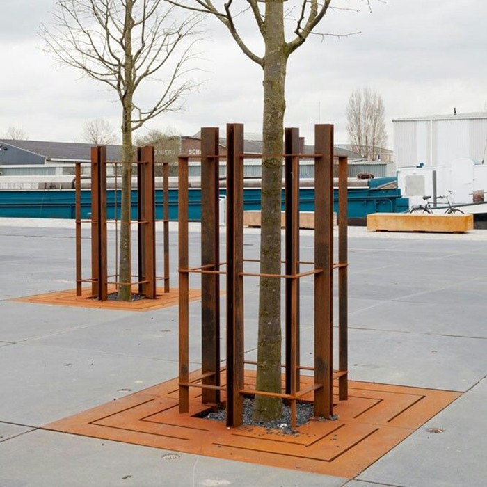 Pedestrian Safe Corten Tree Grate best