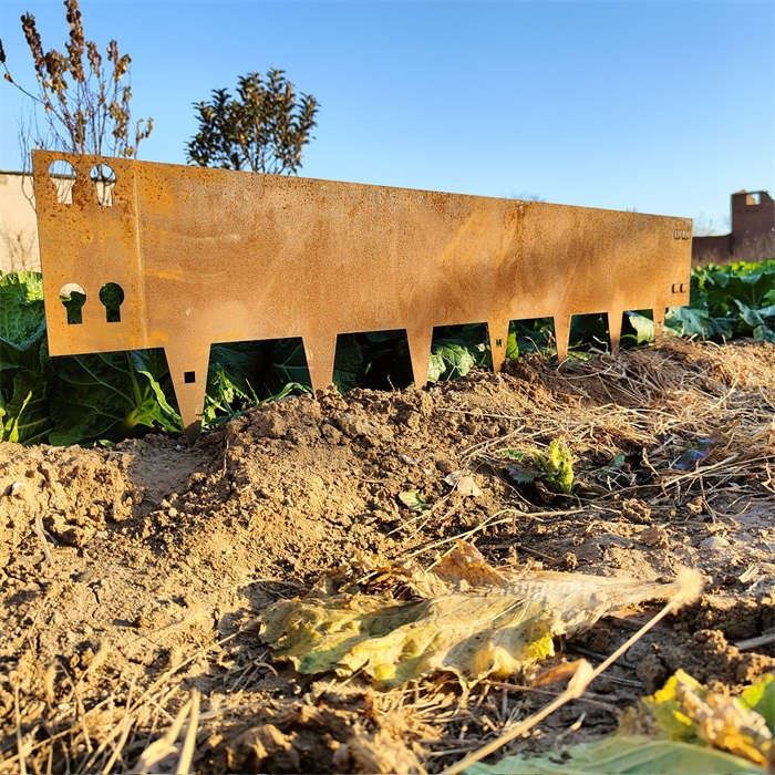 Rust Color Steel Garden Edging factory