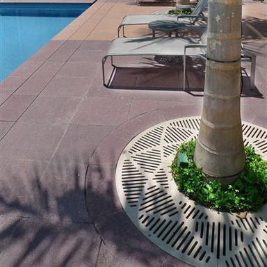 Dārza Corten tērauda koka reste