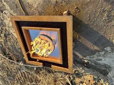 Gāzes uguns un ūdens strūklaka