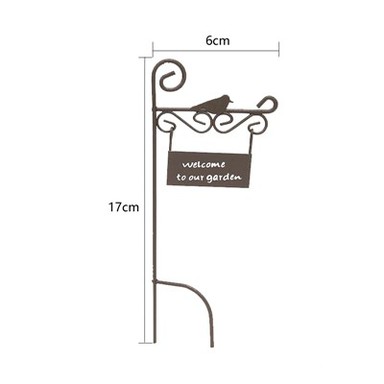 Metāla dārza miets