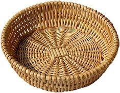 Stackable Rattan Round Fruit Basket