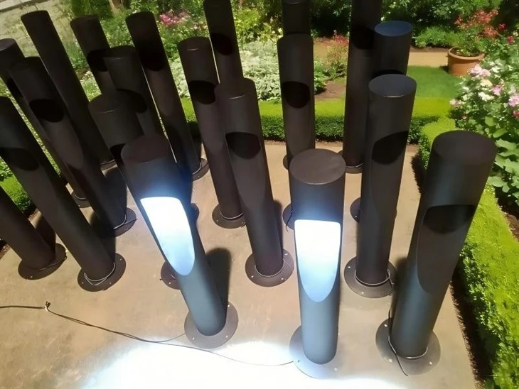 Waterproof Corten Steel Path Light factory