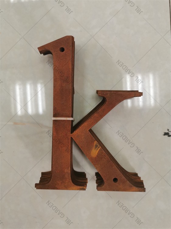 Weather Resistance Corten Steel (weathering Steel) Letter E high quality